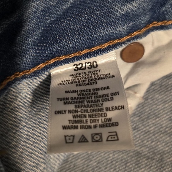 Aeropostale Light Blue Straight Leg Jeans - Picture 15 of 15